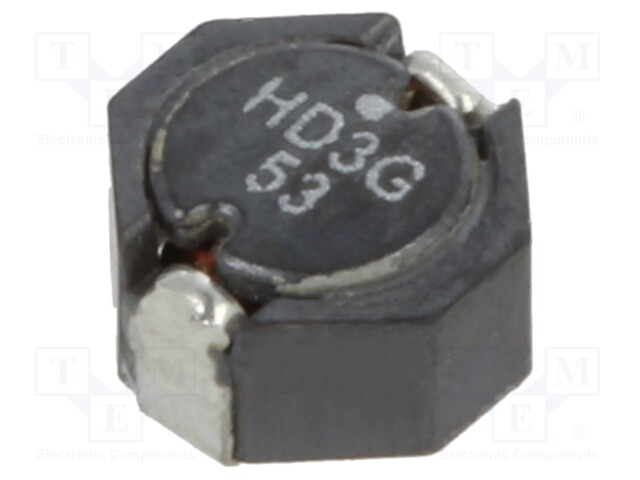 Inductor: wire; SMD; 22uH; Ioper: 810mA; 179mΩ; ±20%; Isat: 940mA