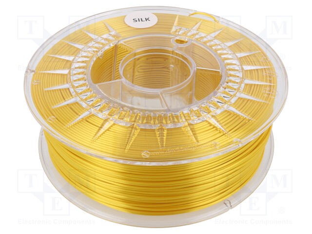 Filament: SILK; Ø: 1.75mm; light gold; 225÷245°C; 1kg