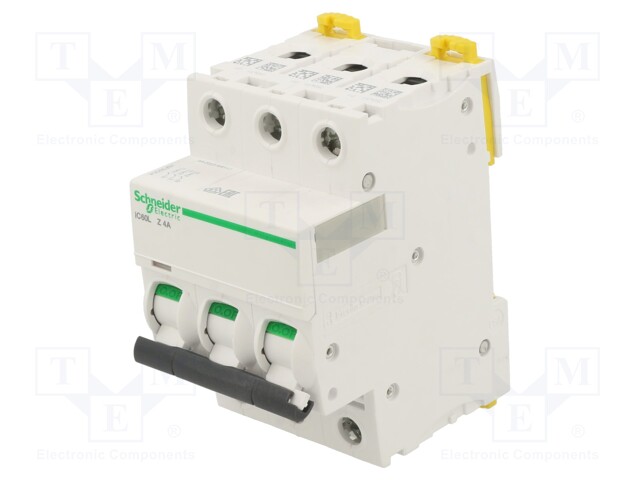 Circuit breaker; 230/400VAC; Inom: 4A; Poles: 3; DIN; Charact: Z