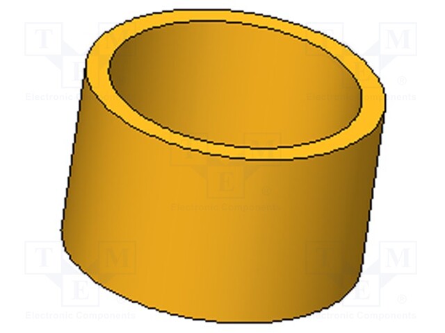 Sleeve for test probe; Contacts: brass; Features: magnetic; L: 2mm