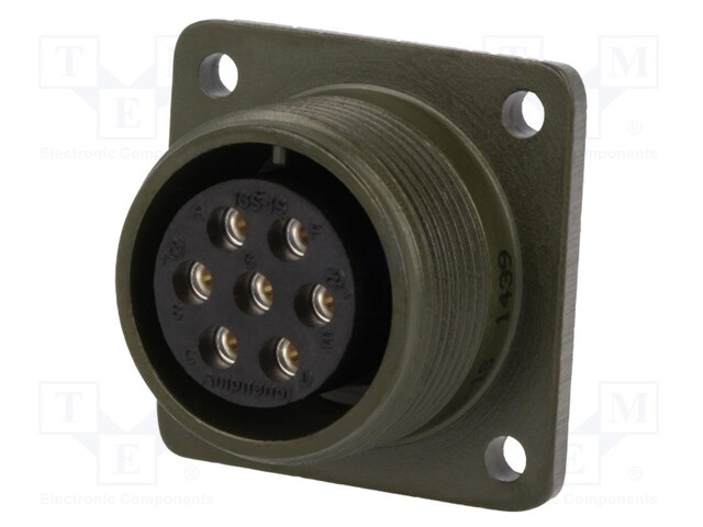 Connector: circular; Series: DS/MS; socket; female; PIN: 7; 13A