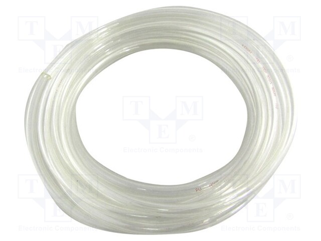 Pneumatic tubing; 8bar; L: 100m; r bending min: 10mm; polyurethane