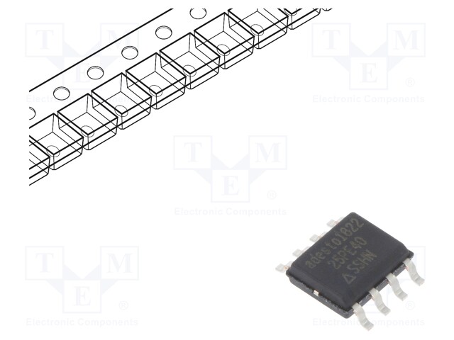 FLASH memory; 4Mbit; SPI / RapidS; 85MHz; 2.3÷3.6V; SO8; serial