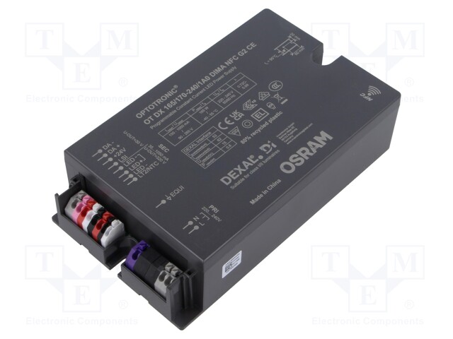 Power supply: switched-mode; LED; 165W; 90÷260VDC; 150÷1050A; IP20