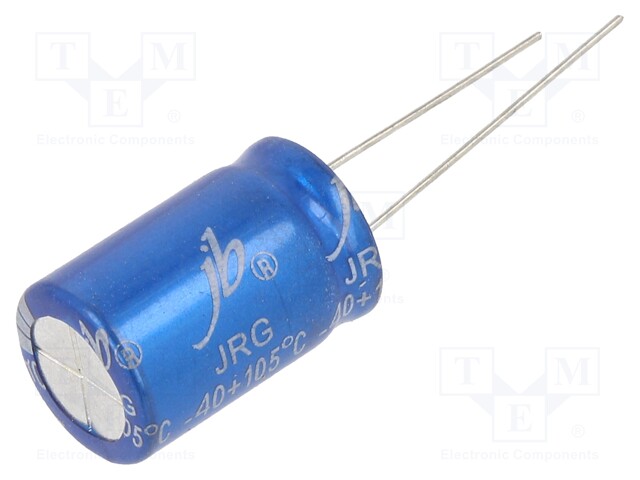 Capacitor: electrolytic; THT; 1000uF; 25VDC; Ø13x21mm; Pitch: 5mm