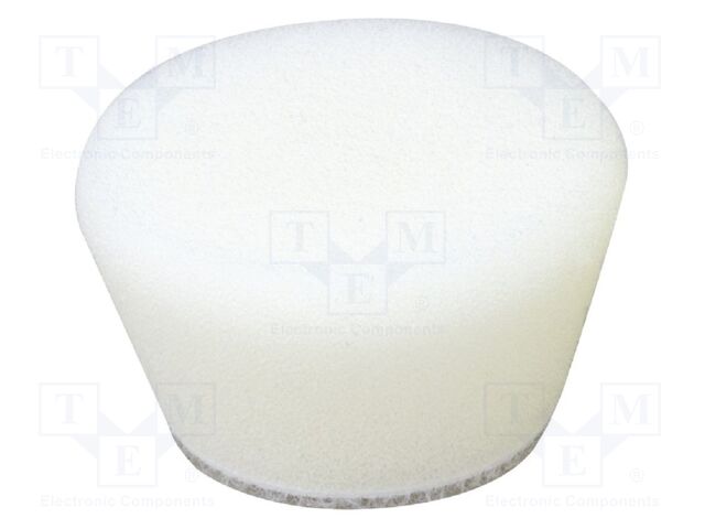 Tool accessories: sponge; Ø30x25mm; 2pcs; white; PR28660