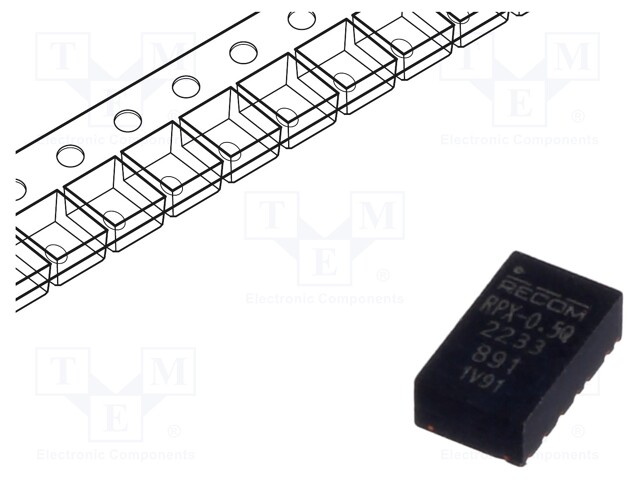 Converter: DC/DC; Uin: 4÷36V; Uout: 800mVDC÷34VDC; Iout: 500mA; SMD