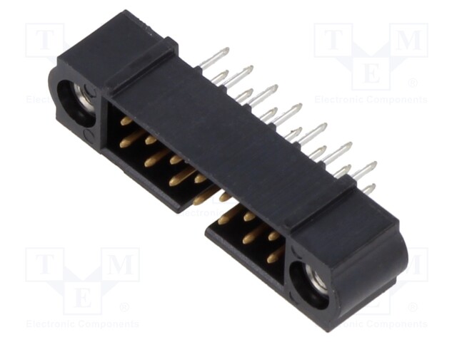 Socket; PCB-cable/PCB; male; Datamate L-Tek; 2mm; PIN: 14; THT; 800V