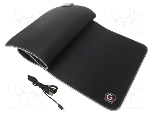 Mouse pad; black; Features: with LED; Len: 1.5m