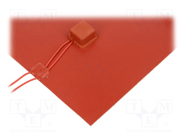 Heating mat; silicone; 600x220mm; 230V; 600W; -30÷180°C; 2W/cm2