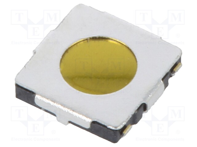 Microswitch TACT; Pos: 2; 0.05A/12VDC; SMT; none; 5.2x5.2mm; 0.85mm