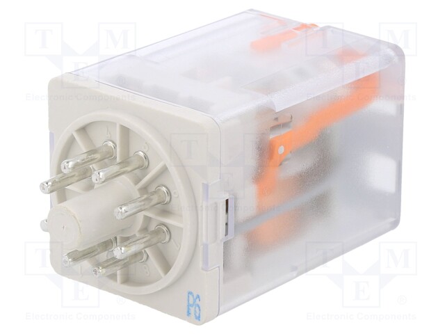 Relay: electromagnetic; DPDT; Ucoil: 24VAC; 10A; max.250VDC; 83g
