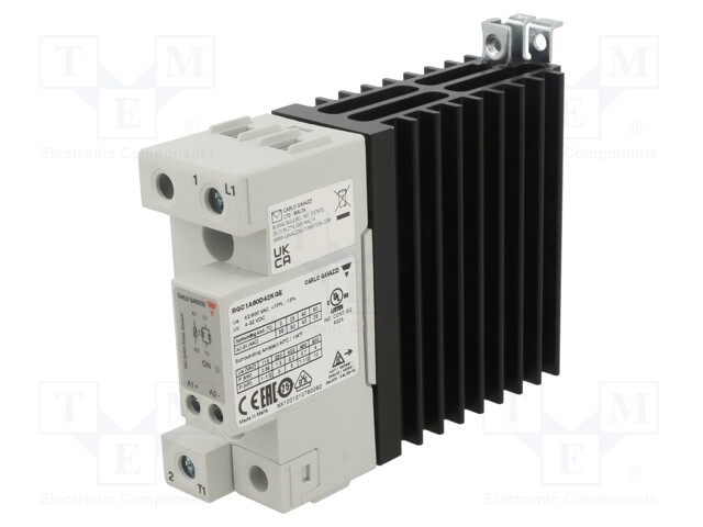 Relay: solid state; Ucntrl: 4÷32VDC; 40A; 42÷600VAC; DIN,on panel