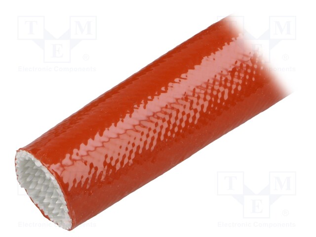 Insulating tube; Mat: glass fibre coated  with silicone rubber