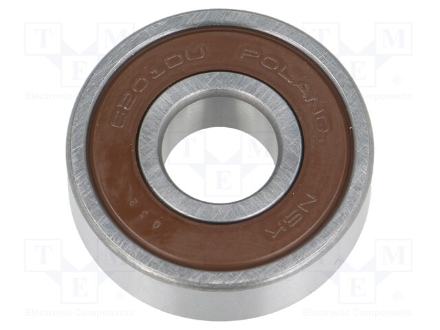 Bearing: ball; Øint: 12mm; Øout: 32mm; W: 10mm; bearing steel