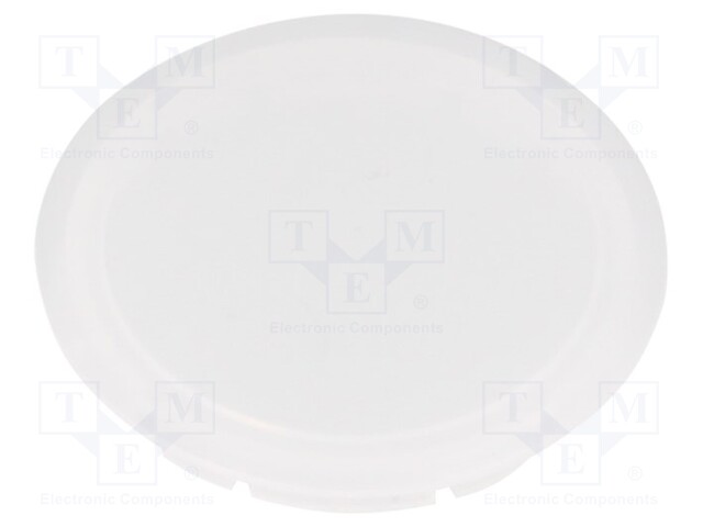 Actuator lens; lens color: opal white