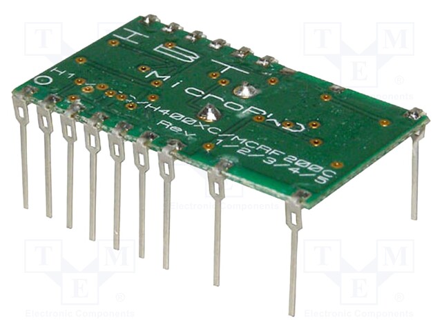 RFID reader; 30.5x18mm; RS232 TTL; 4.5÷5.5V; f: 125kHz; HITAG
