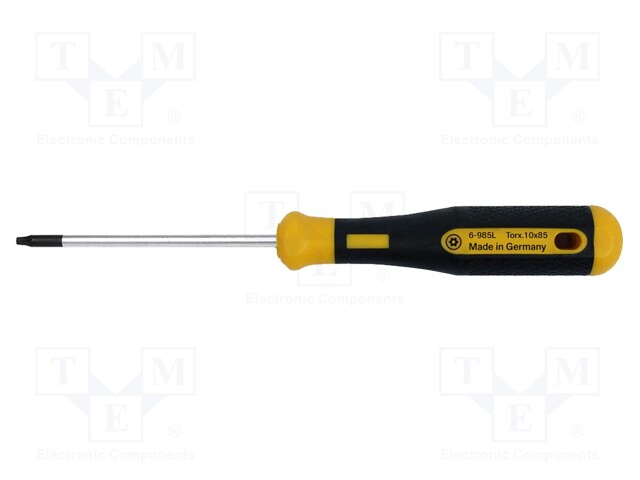 Screwdriver; Torx® with protection; T10H; POWERline