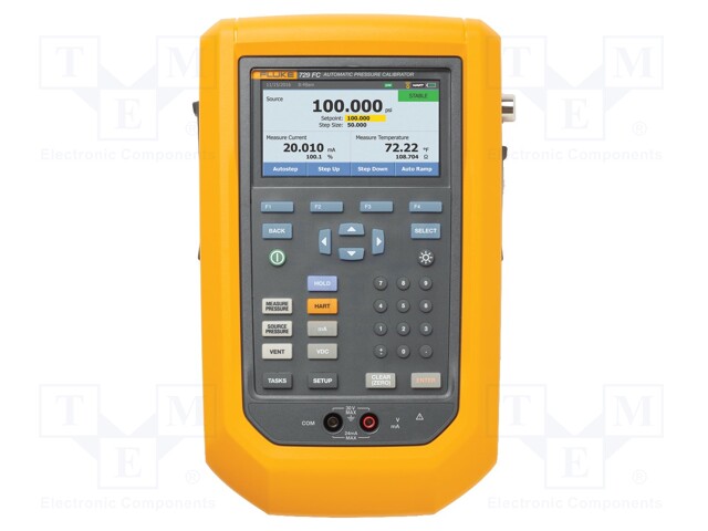 Calibrator; pressure; -0.8÷20bar; VDC: 0÷30V; I DC: 0÷24mA; IP54