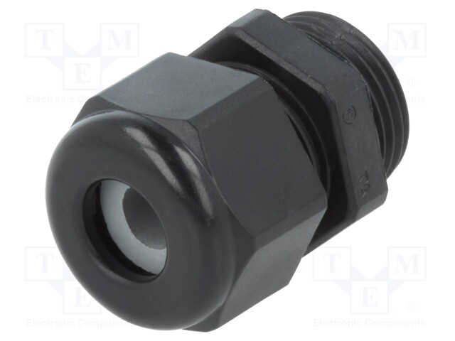 Cable gland; PG11; IP68; Mat: polyamide; black; UL94V-0