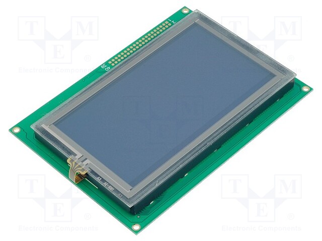 Display: LCD; graphical; 240x128; STN Negative; 144x104x14.1mm