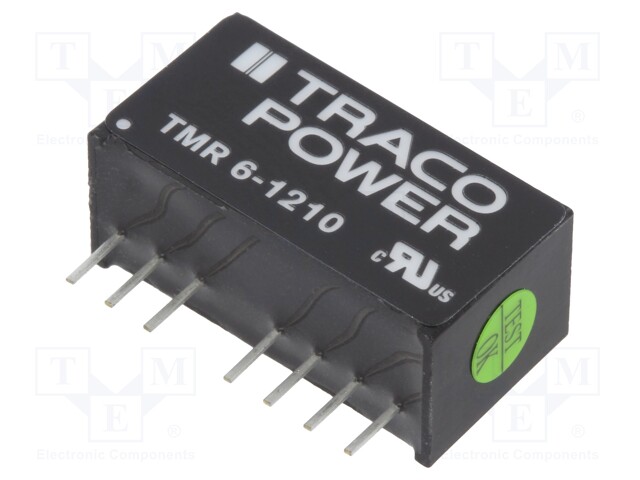 Converter: DC/DC; 6W; Uin: 9÷18V; 3.3VDC; Iout: 1300mA; SIP8; 4.8g