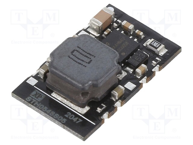 Non Isolated POL DC/DC Converter, ITE, 1 Output, 2.5 W, 5 V, 500 mA, Fixed, Adjustable