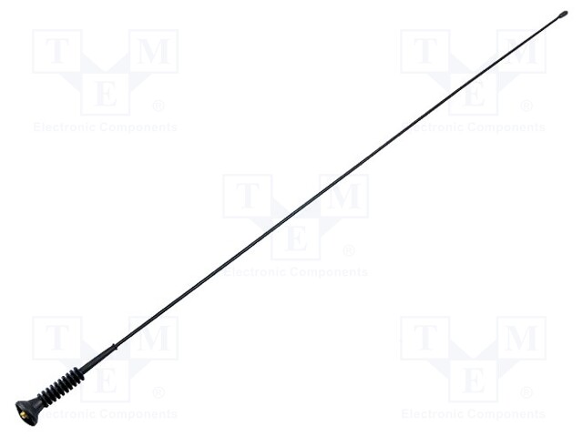 Antenna mast; 0.8m; M6; outside