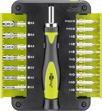 Screwdrivers; Pcs: 18; Features: precision screwdriver set