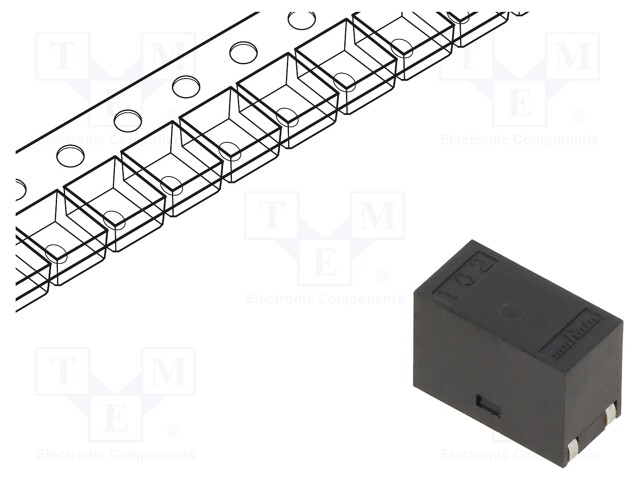 6A; R: 8.5mΩ; SMD; 100VDC; Z: 1kΩ; 10MHz; 12.9x6.6x9.4mm; 20uH