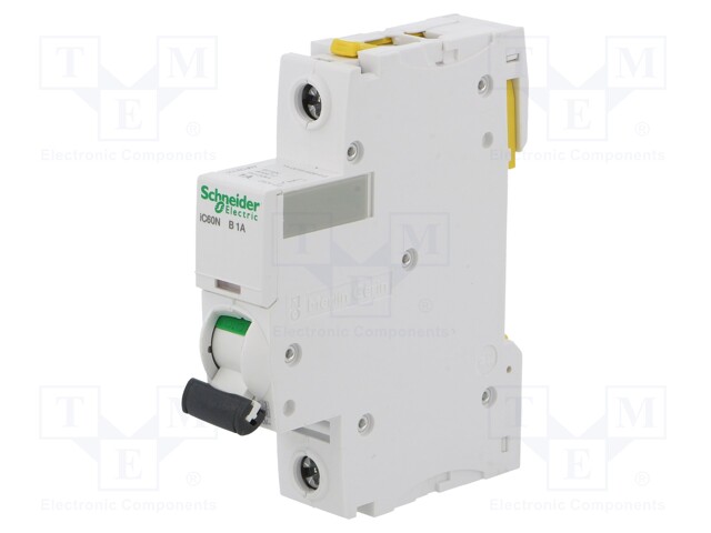 Circuit breaker; 230VAC; Inom: 1A; Poles: 1; DIN; Charact: B; 6kA