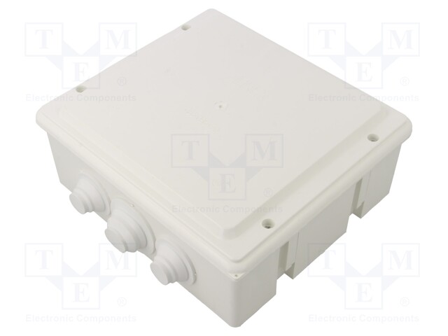 Enclosure: junction box; X: 170mm; Y: 190mm; Z: 80mm; wall mount