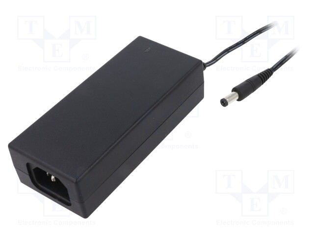 Power supply: switched-mode; 12VDC; 3.34A; Out: 5,5/2,5; 40W