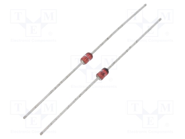 Diode: Zener; 1W; 9.1V; DO41/DO15; single diode; 10uA