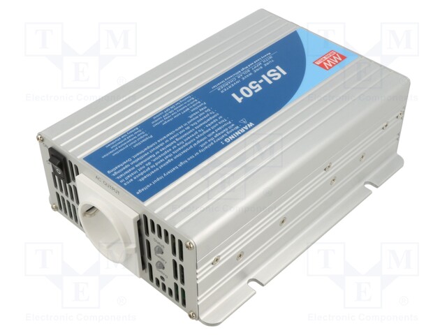 Converter: DC/AC; 500W; Uout: 230VAC; 42÷60VDC; Out: mains 230V