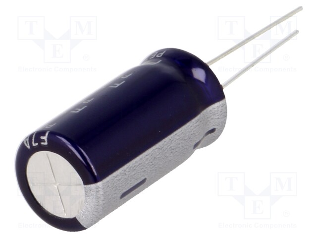 Capacitor: electrolytic; low impedance; THT; 22uF; 400VDC; ±20%