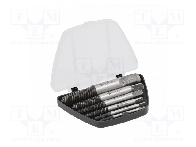 Kit: screw extractor; 6pcs.