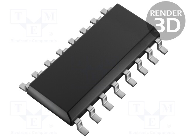 IC: digital; monostable,multivibrator; Ch: 2; CMOS; 4.5÷5.5VDC; SMD