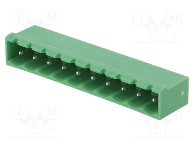 Pluggable terminal block; 5mm; ways: 10; straight; socket; male