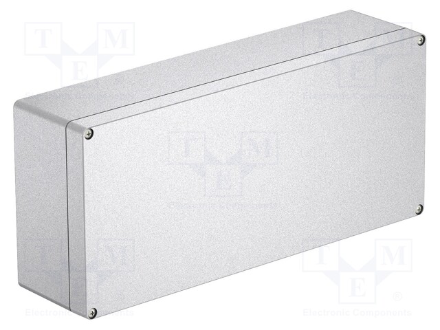 Enclosure: multipurpose; X: 160mm; Y: 360mm; Z: 91mm; Mx; aluminium