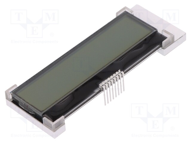 Display: LCD; alphanumeric; COG,FSTN Positive; 16x2; LED; PIN: 8