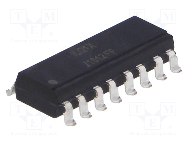 Optocoupler; SMD; Channels: 4; Out: transistor; Uinsul: 7.5kV