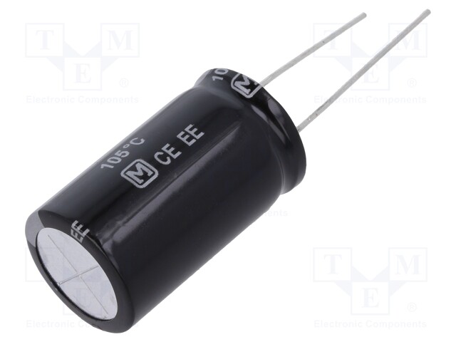 Capacitor: electrolytic; THT; 220uF; 200VDC; Ø18x31.5mm; ±20%