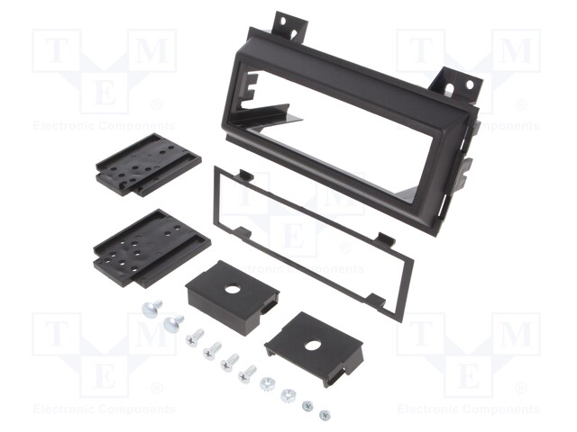 Radio mounting frame; Chevrolet,GMC,Isuzu,Oldsmobile; 1 DIN