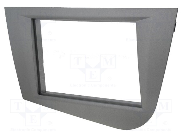 Radio mounting frame; Seat; 2 DIN; anthracite