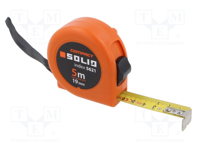 Measuring tape; L: 5m; Width: 19mm