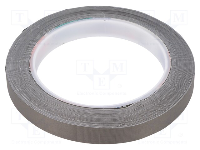 Tape: electrically conductive; W: 12mm; L: 10m; D: 0.11mm