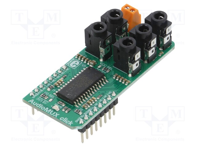 Click board; audio; I2C; TDA7468D; 3.3/5VDC