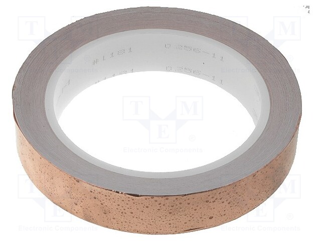 Tape: electrically conductive; W: 19mm; L: 16.5m; D: 0.066mm; copper