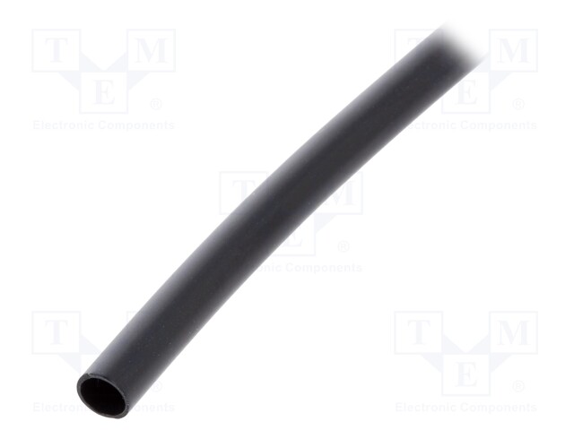 Insulating tube; Mat: PVC; black; 20÷105°C; Øint: 4.11÷4.52mm